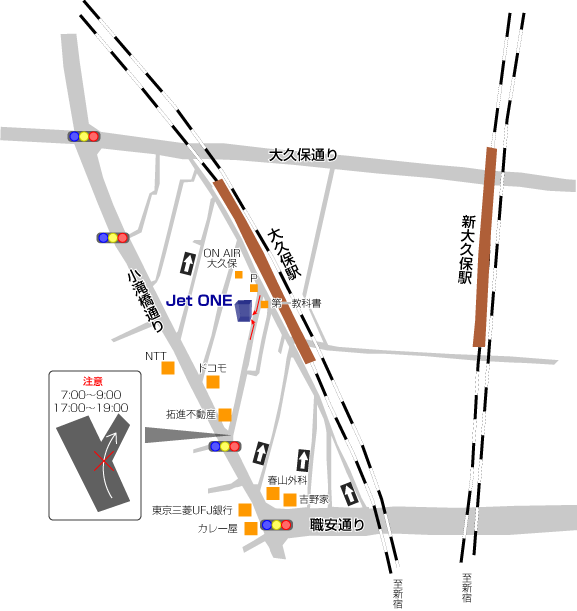 ジェットワン地図